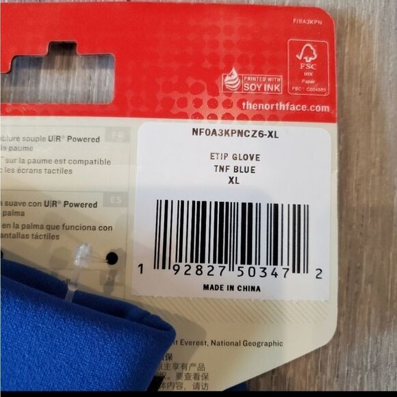 🆕️North Face Etip Gloves TNF Blue are their top-selling  Touchscreen📲🧤 S… - Picture 15 of 16